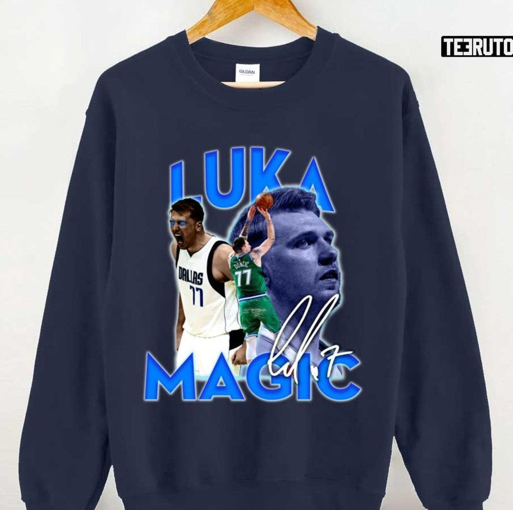 Player Luke Magic Luka Doncic Bootleg Vintage Art Unisex Sweatshirt
