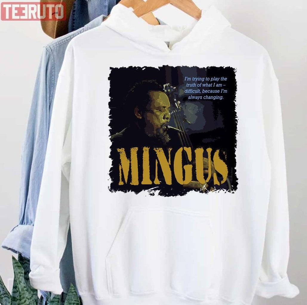 Public Figure Flea Groove Music Retro Wisdom Of Charles Mingus Unisex Hoodie