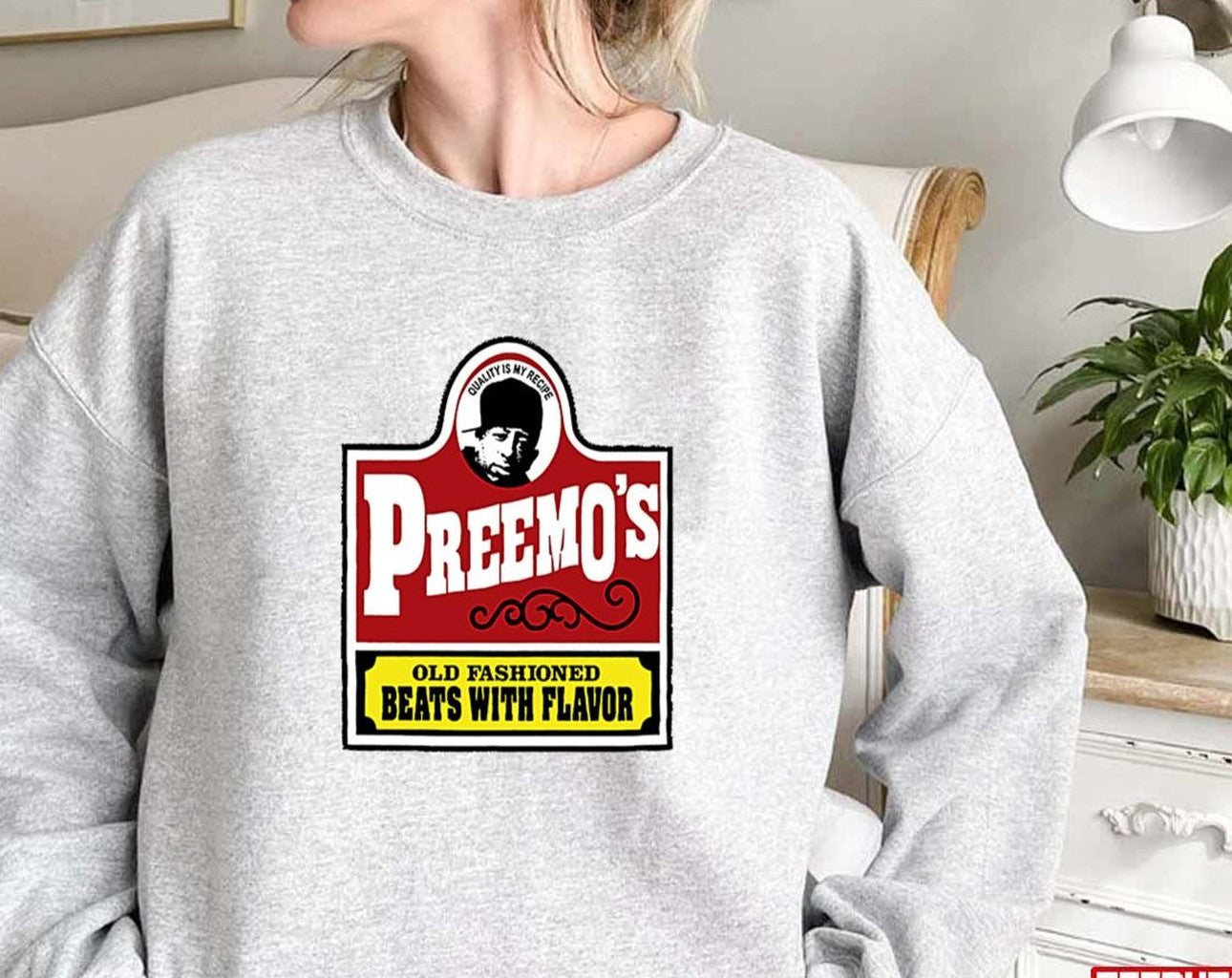 Preemo's Old Fashioned Beats With Flavor Unisex Sweatshirt