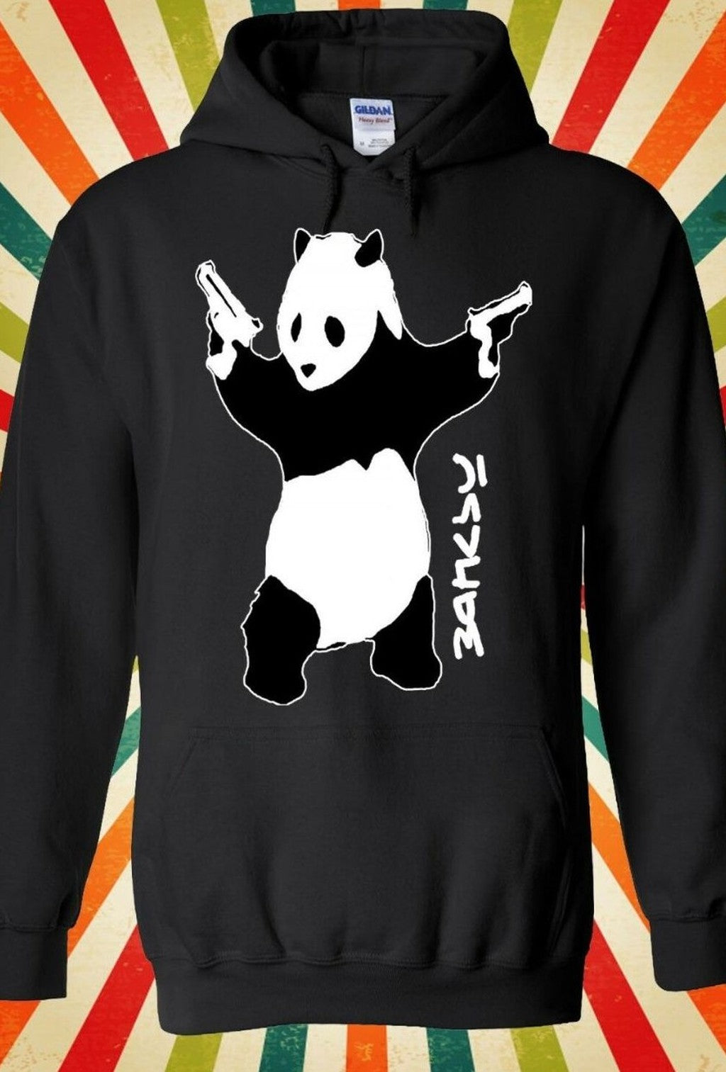Banksy Panda Street Art Graffiti Unisex Hoodie
