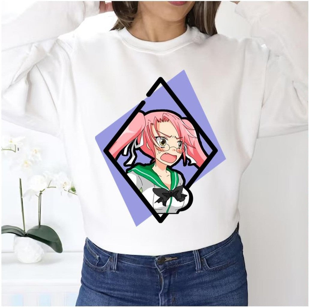 Saya Takagi Highschool Of The Dead Unisex Sweatshirt