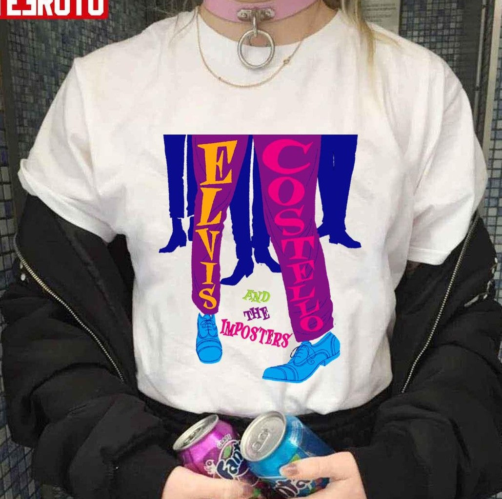 Art Elvis Costello Elvis Costello And The Imposters Unisex T-shirt