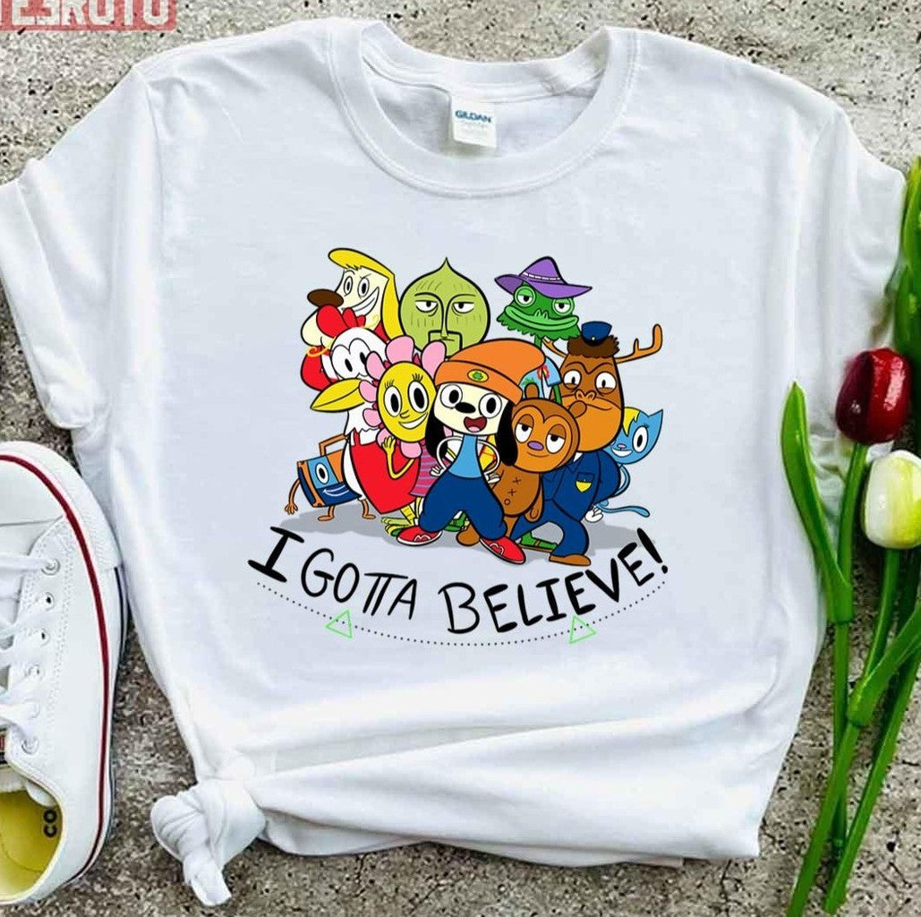 Parappa The Rapper I Gotta Believe Unisex T-shirt