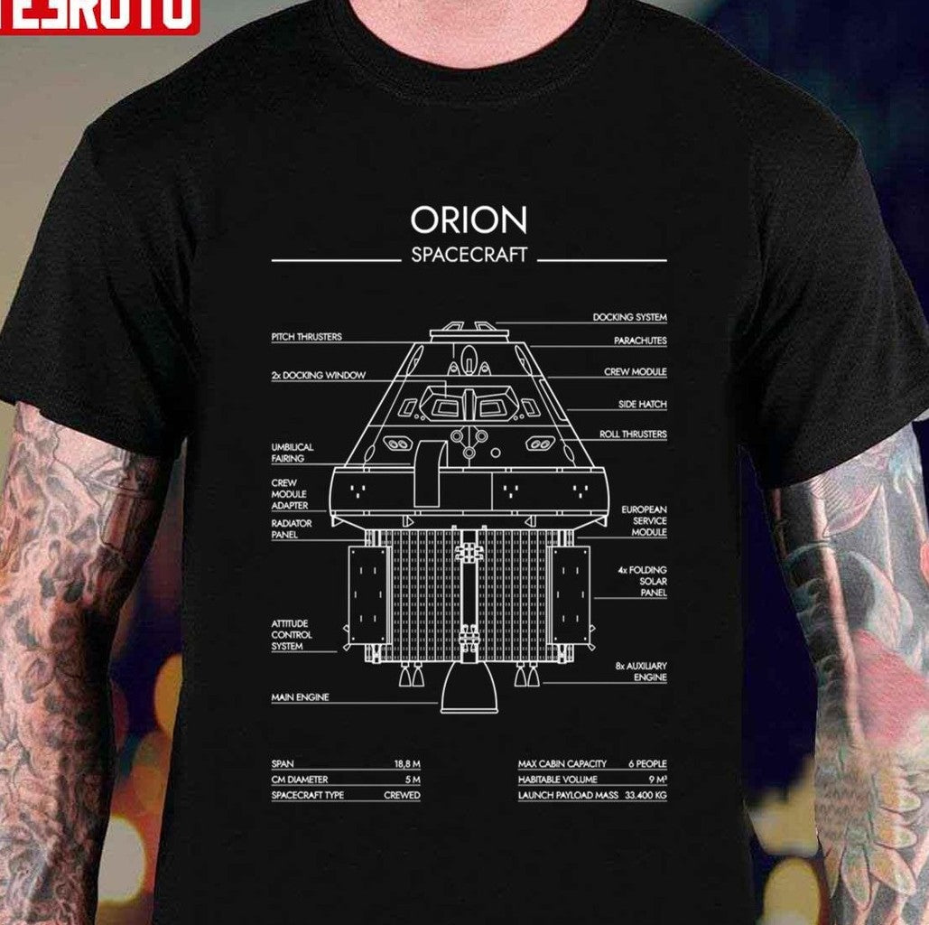 Orion Spacecraft Design Unisex T-shirt