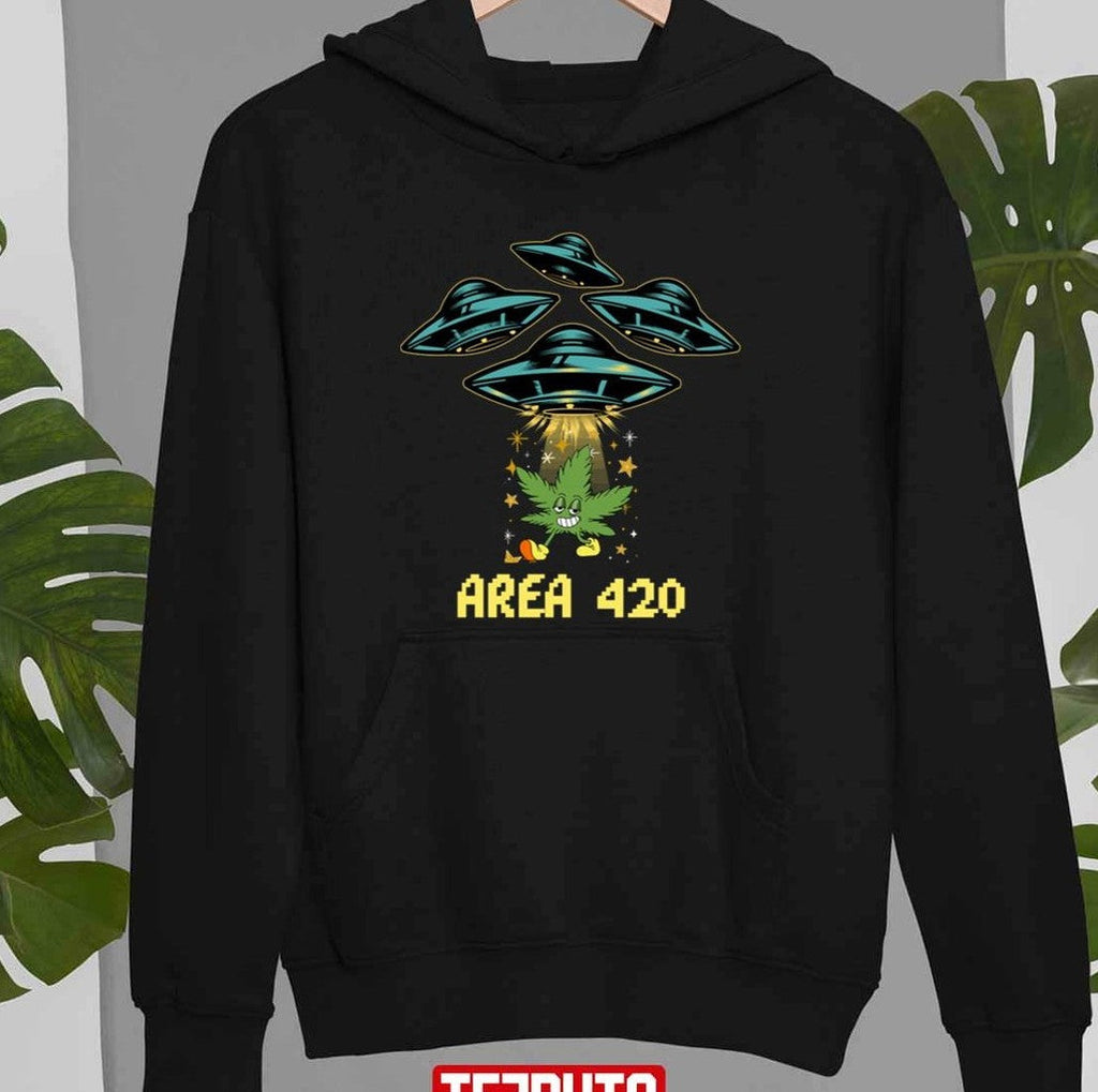 Area 420 Happy 420 Design Unisex T-shirt