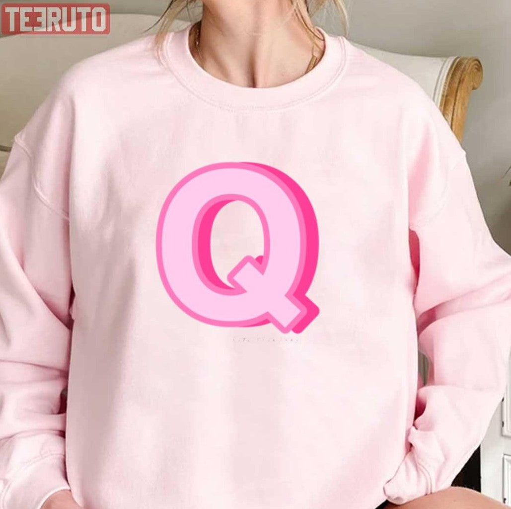Q Pink Preppy Unisex T-Shirt