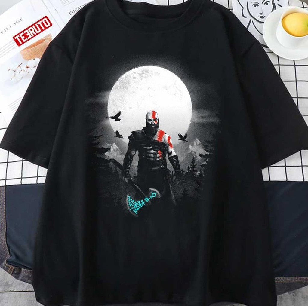 Mountain's God Kratos War Hero Unisex T-Shirt