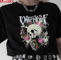 Skull And Roses Bullet For My Valentine Unisex T-Shirt