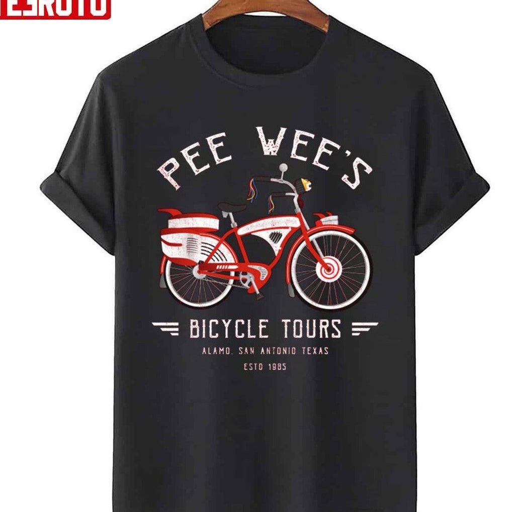Pee Wee's Bicycle Tours Unisex T-Shirt