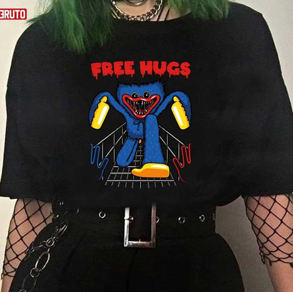 Scary Hug Free Hug Poppy Playtime Unisex T-Shirt