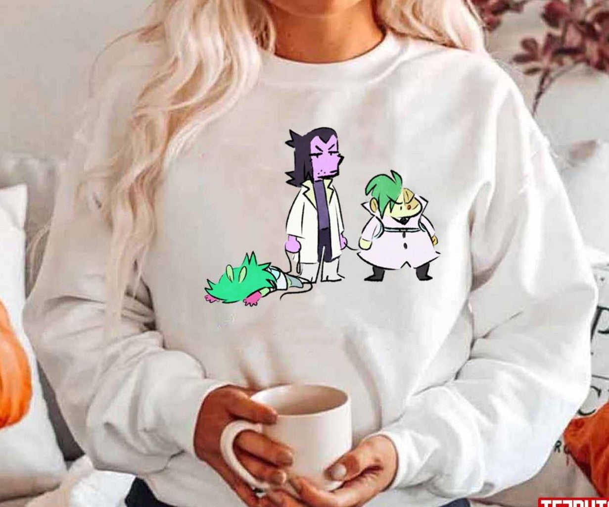 Baby Leash Boyfriend Leash Ok Ko Let's Be Heroes Unisex Hoodie