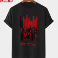 Red Pentatonix Group Music Unisex T-Shirt