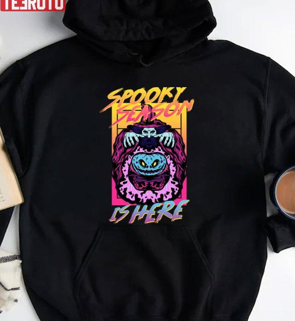Spooky Season Is Here Halloween Festivals Art Unisex Sweatshirt