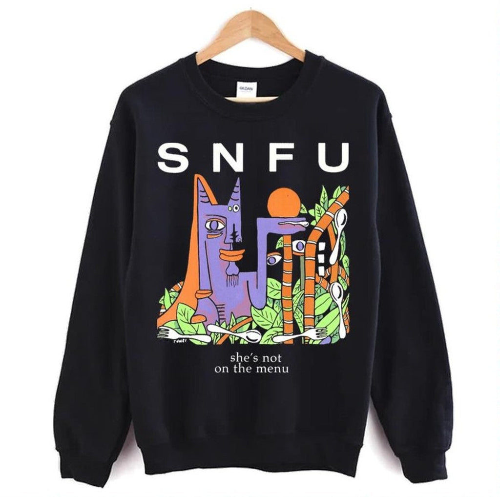 She's Not On The Menu Premium Snfu Vintage Unisex Sweatshirt