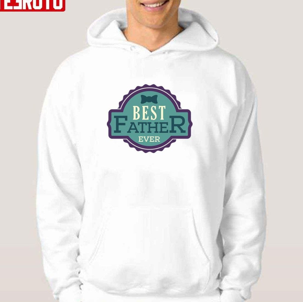 Best Father Ever Vintage Unisex Hoodie