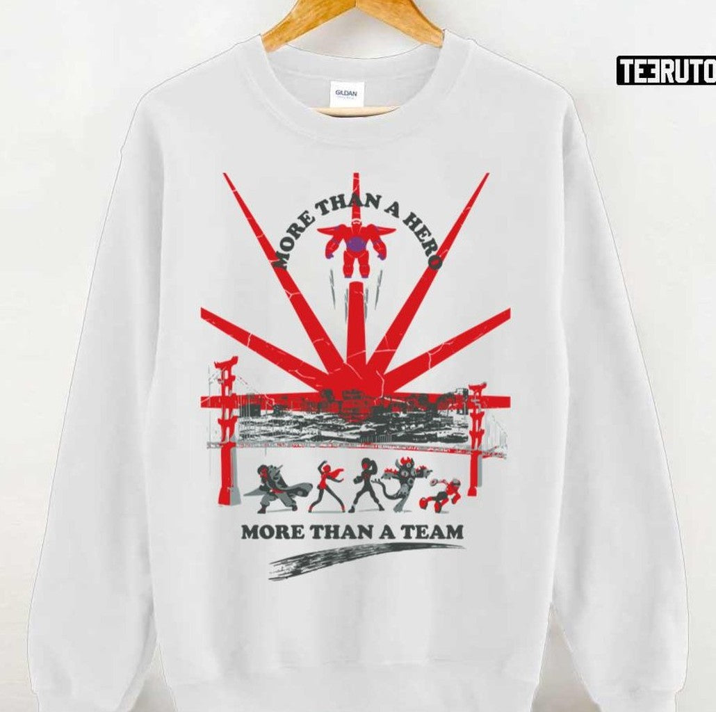 More Than A Hero More Than A Team Art Unisex T-Shirt