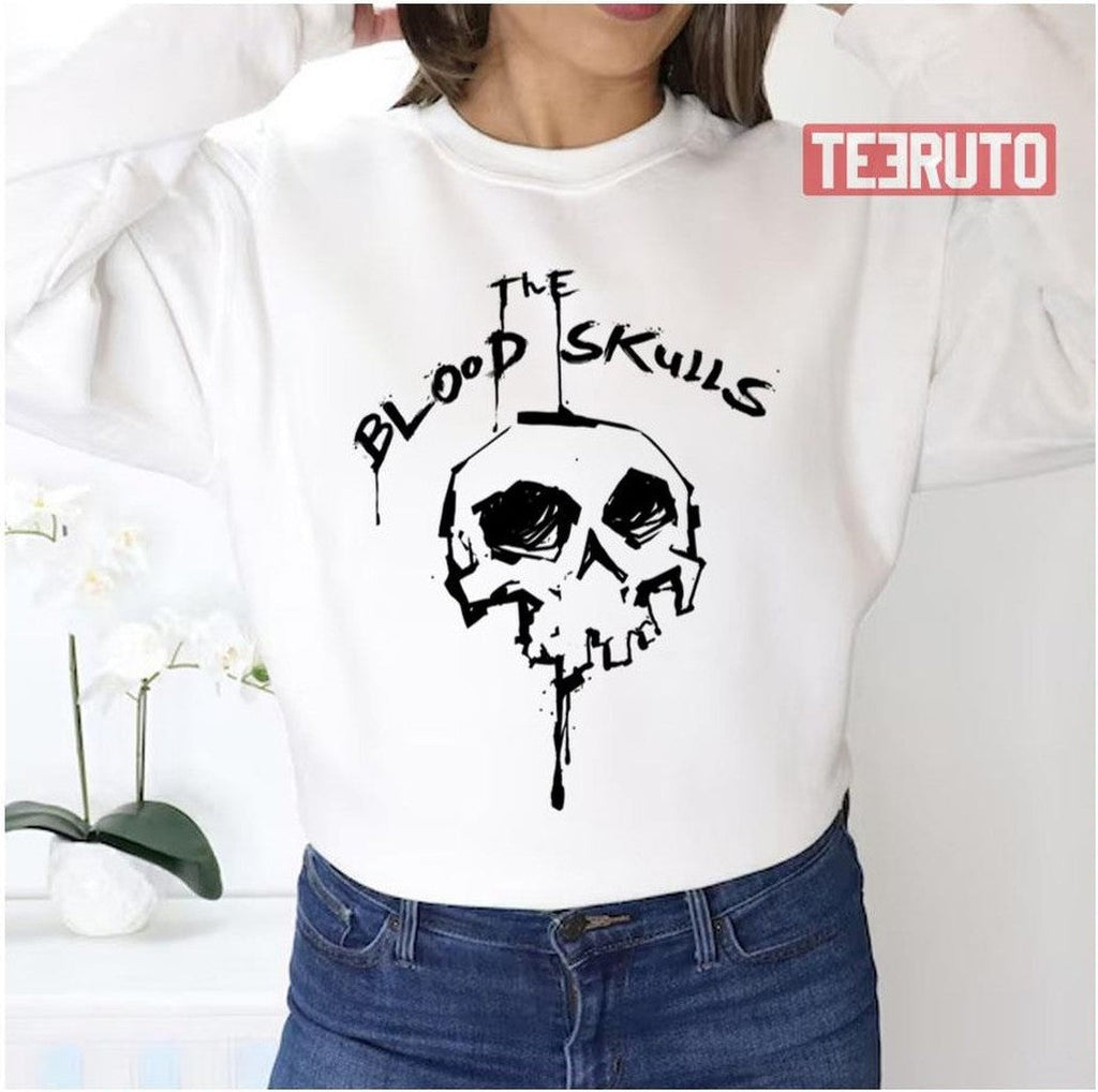 The Blood Skulls Roll Out In Black Unisex Sweatshirt