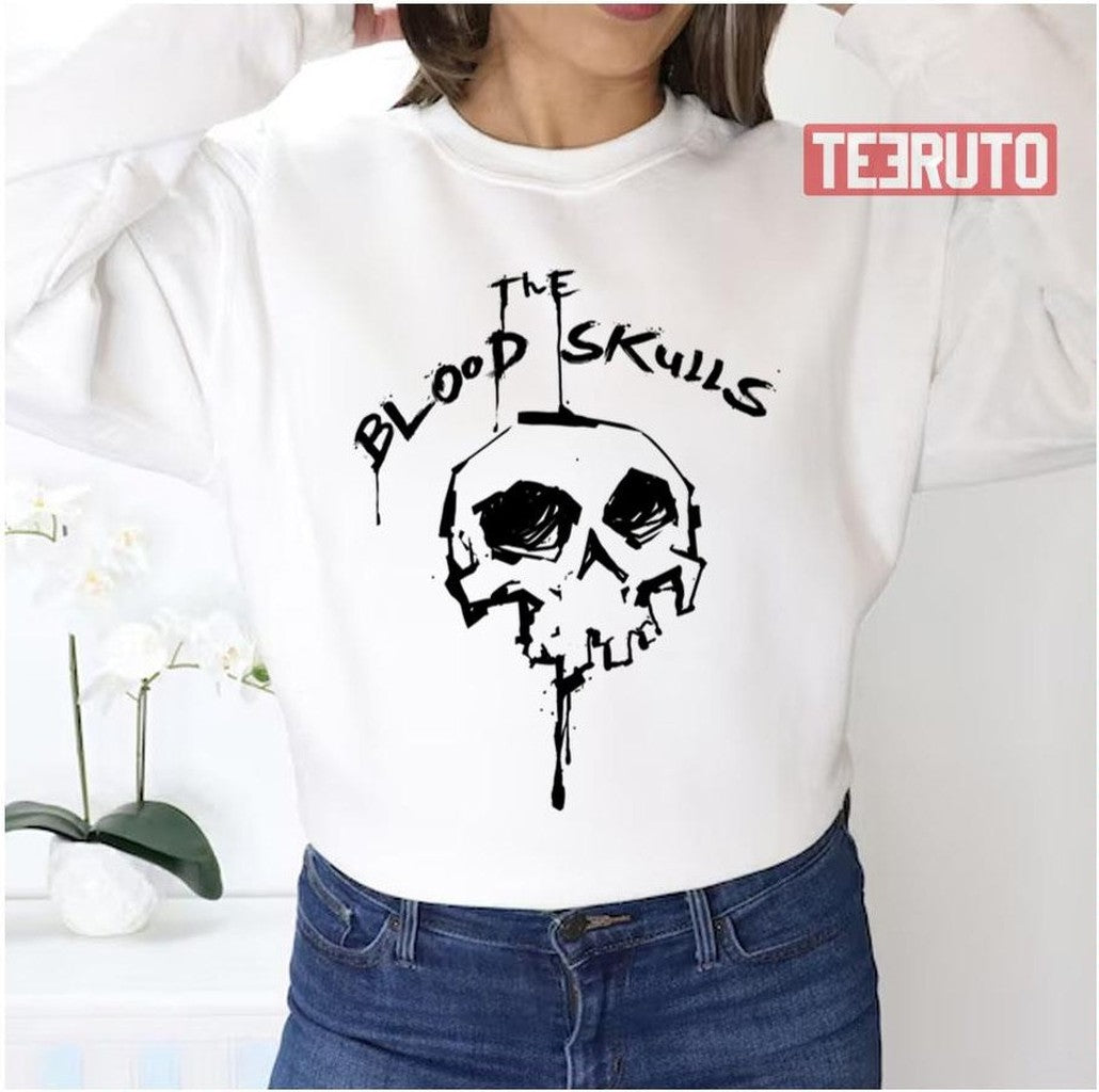 The Blood Skulls Roll Out In Black Unisex Sweatshirt