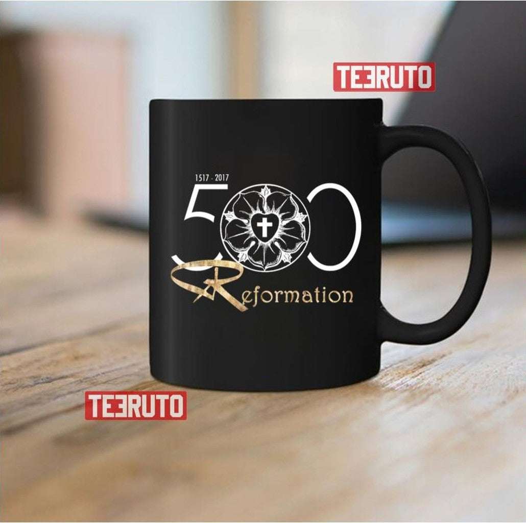 500 Years Of Reformation Martin Luther Rose 1517 Unisex Sweatshirt