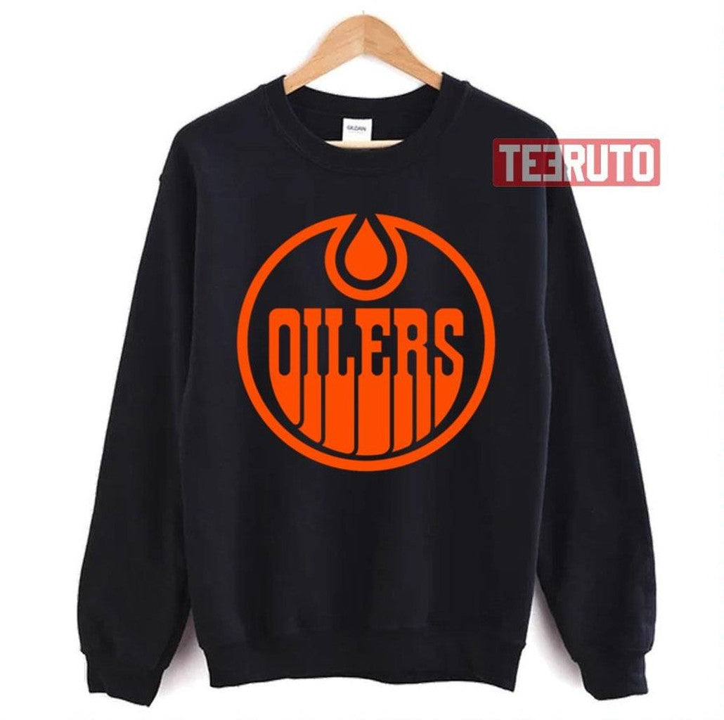 Orange Logo Oilers City Unisex T-Shirt