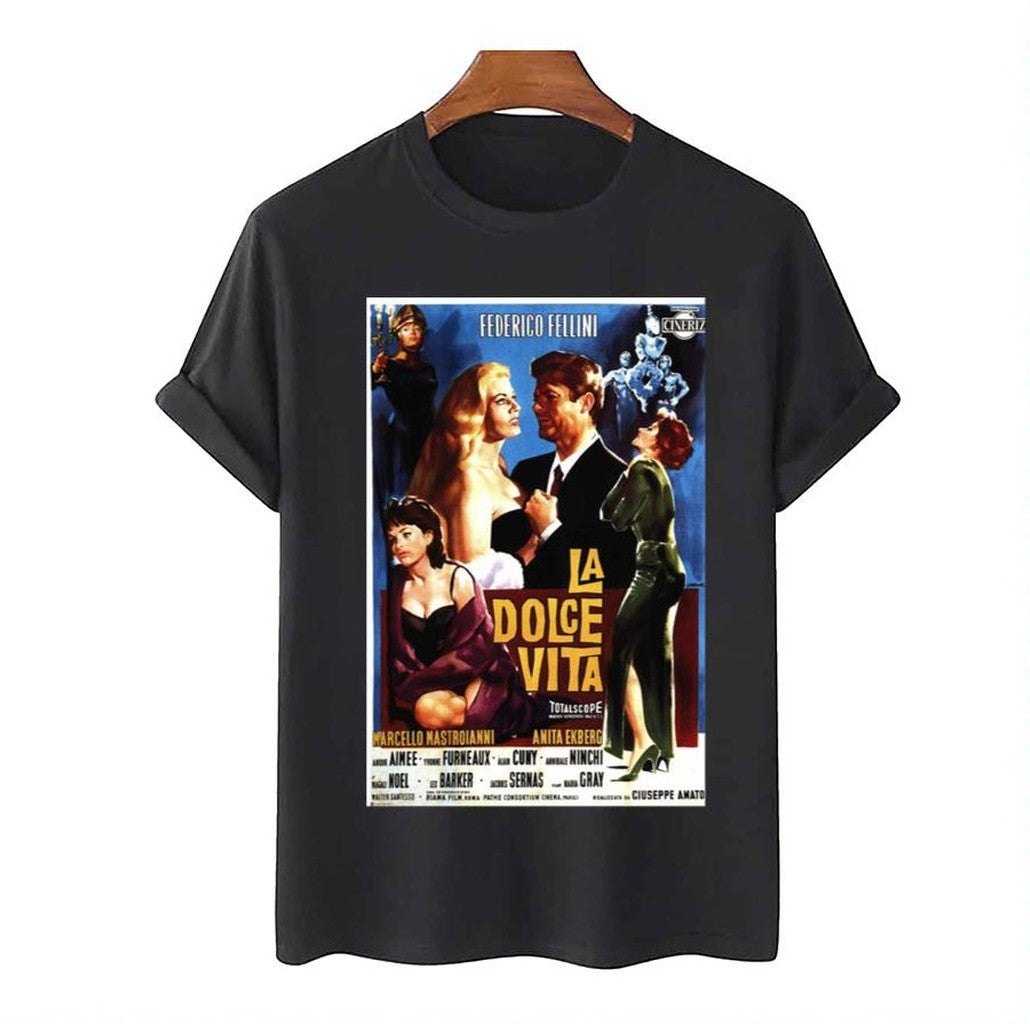 The Beauty La Dolce Vita 1960 Movie Unisex T-Shirt