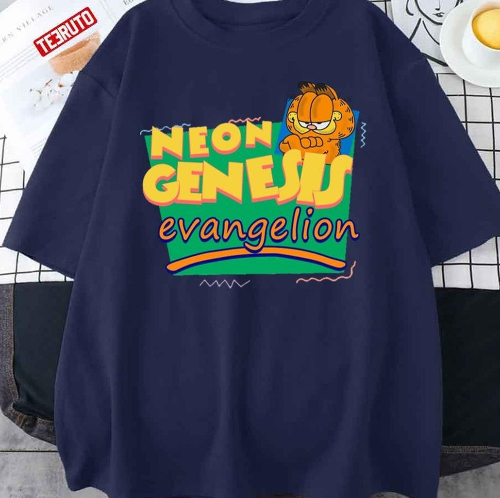 Neon Genesis Evangelion Garfield Unisex Sweatshirt