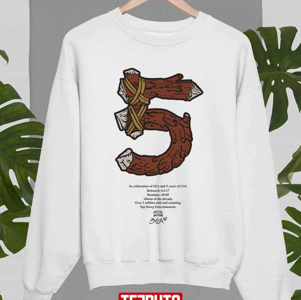 5 Year Of Sza Ctrl Unisex Sweatshirt
