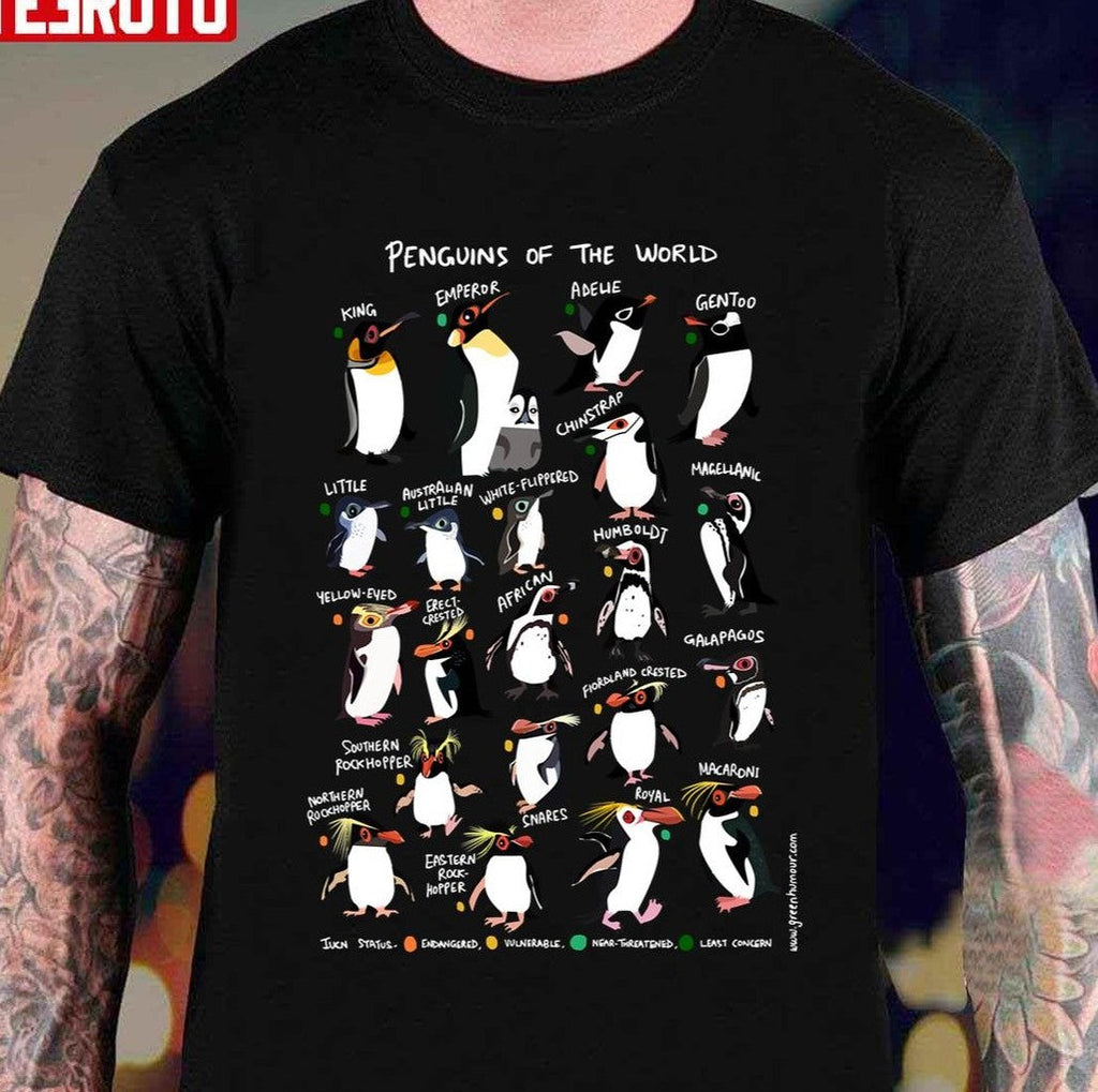 Penguins Of The World Unisex Sweatshirt