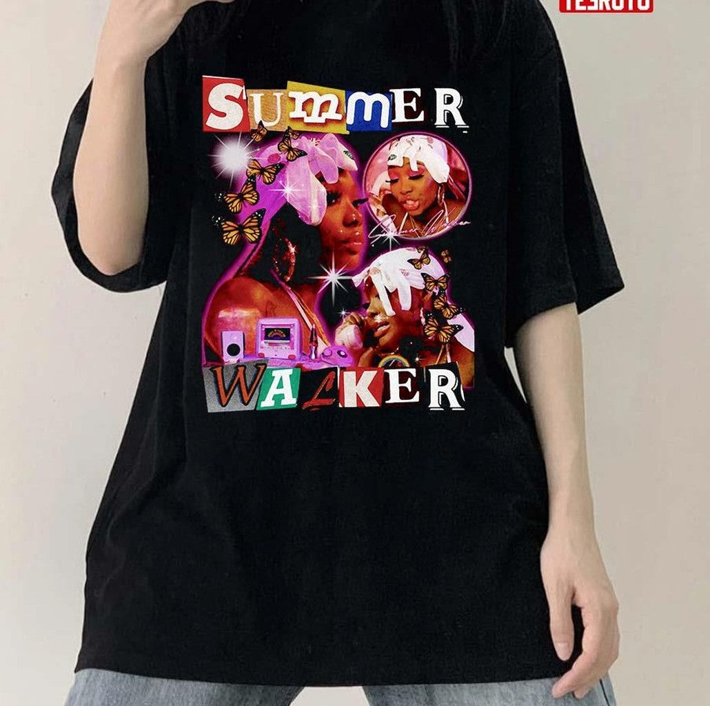Summer Singer Sexy Vintage Retro 90s Bootleg Rap Style Unisex T-Shirt