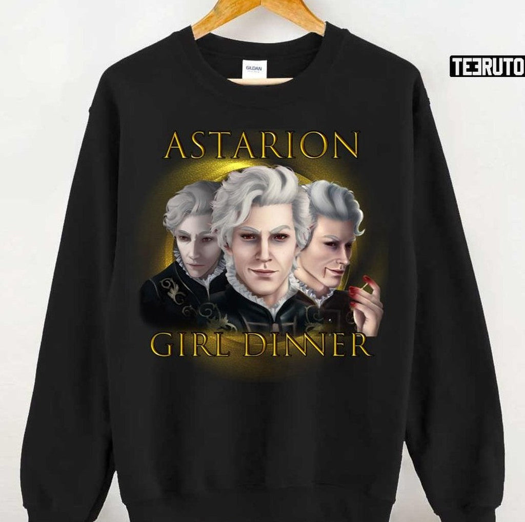 Baldur's Gate Design Of Astarion Girl Dinner Unisex T-Shirt