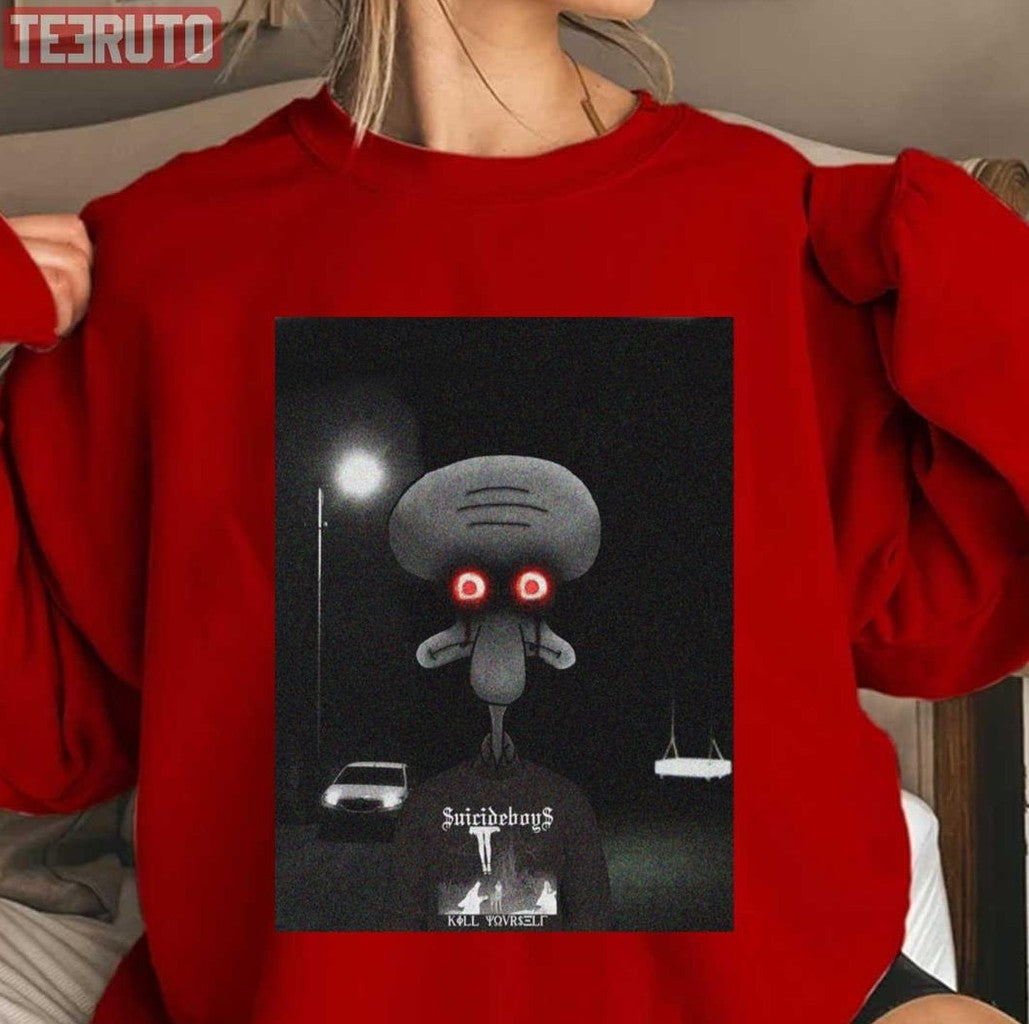 Squidward Suicide Suicideboys $uicideboy$ Unisex Sweatshirt