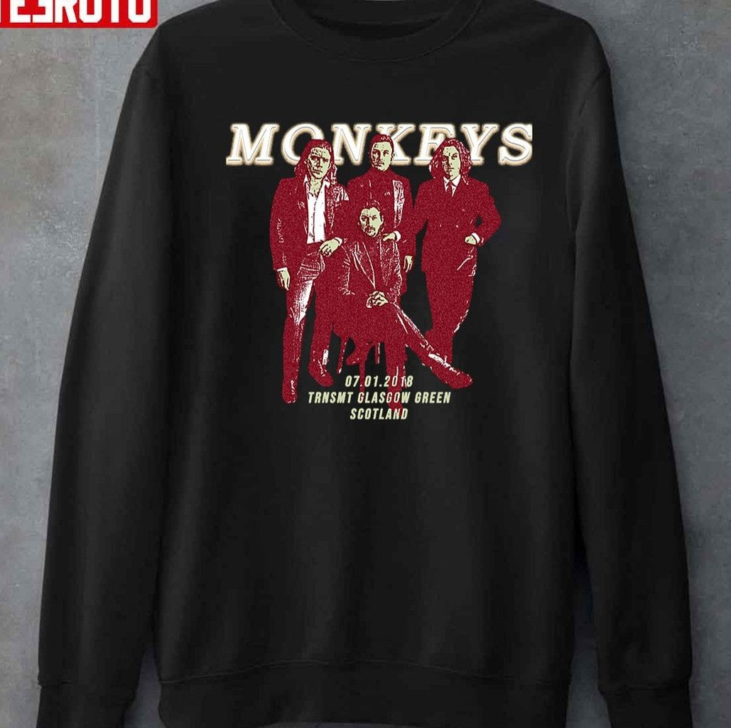 Monkeys Live TRNSMT Glasgow Green Scotland Unisex T-Shirt