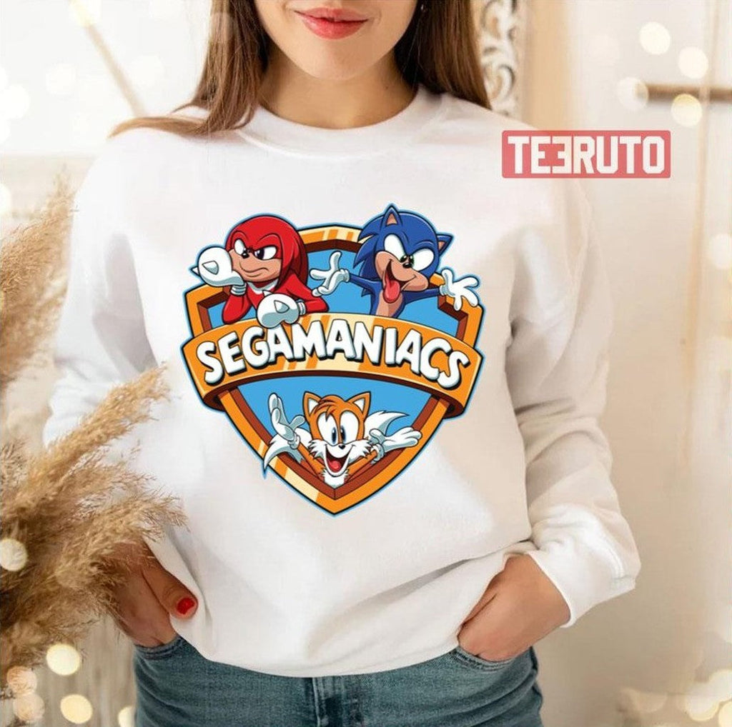 Segamaniacs Sonic Cartoon Unisex Tank Top