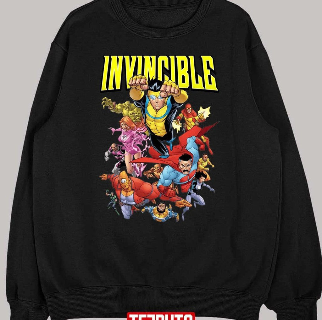 Superhero Cartoon Invincible Cartoon Unisex T-Shirt