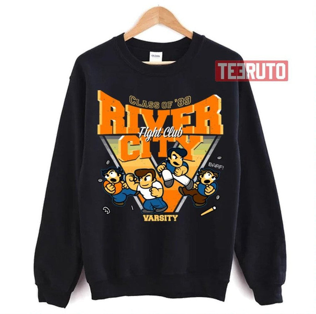 River City Fc Orange Logo Double Dragon Unisex Sweatshirt