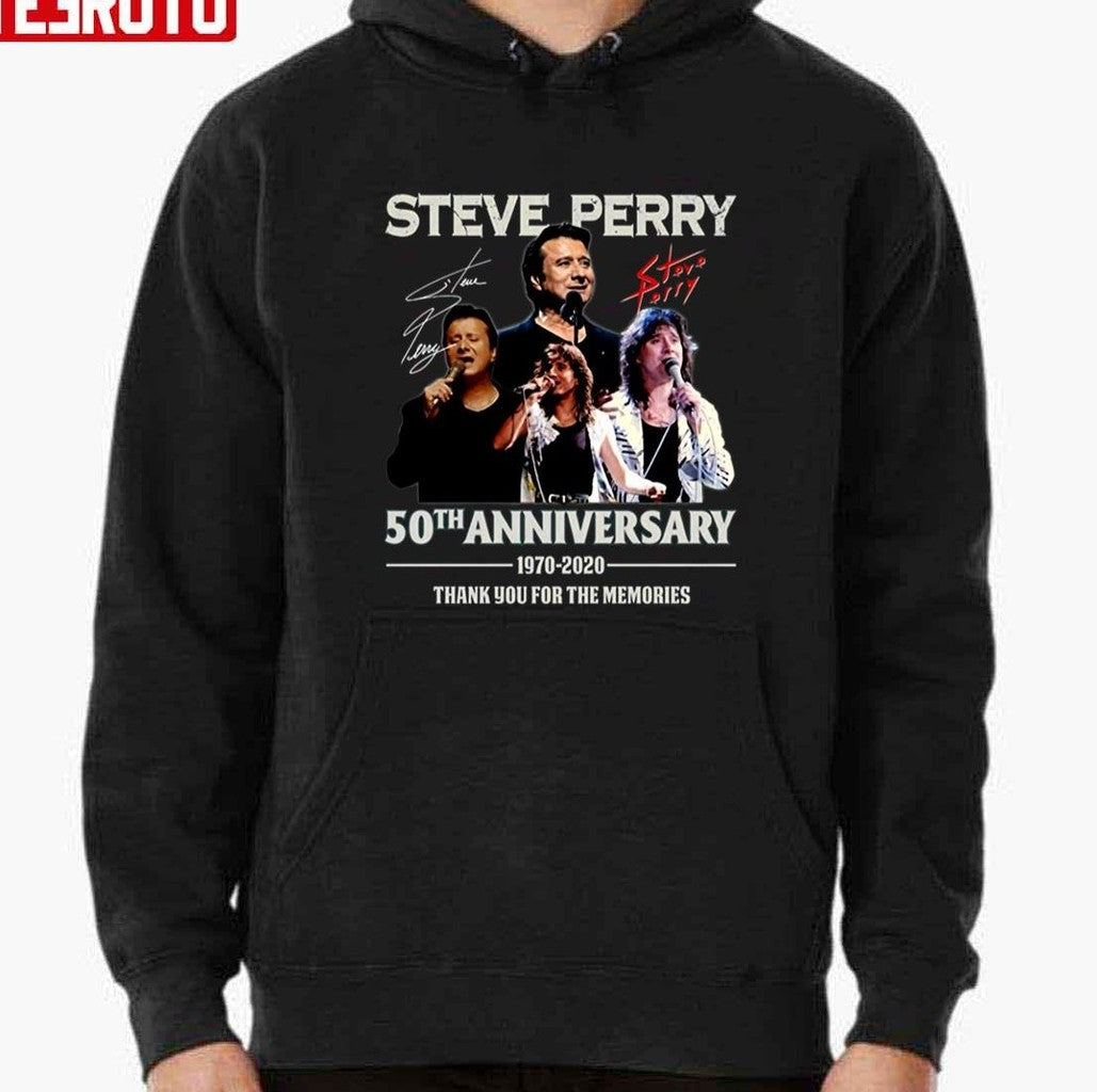 Steve Perry 50th Anniversary 1970-2020 Thank You For The Memories Unisex T-Shirt