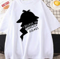 Believe In Sherlock Holmes Logo Book Unisex T-Shirt