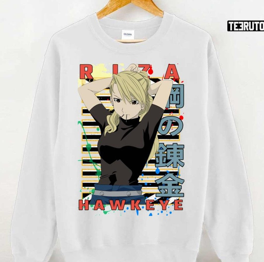 Riza Hawkeye Fullmetal Alchemist Brotherhood Anime Unisex T-Shirt