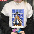 Anime Mushoku Tensei Jobless Roxy Insert Blue Colour Unisex T-shirt