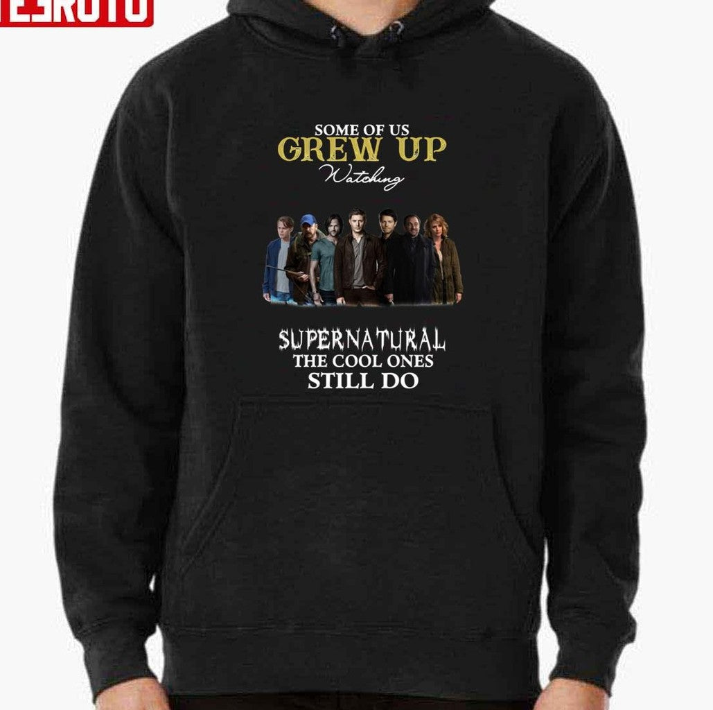 Some Of Us Grew Up Watching Supernatural Movie Vintage Gift Unisex T-shirt
