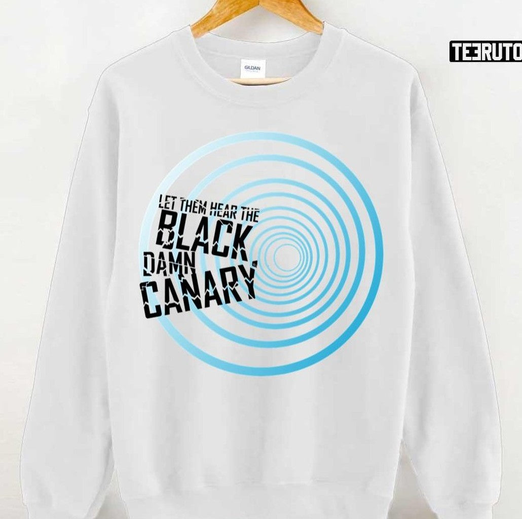 Black Canary Cry Version Dc Comic Unisex T-Shirt