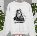 Shailene Woodley Abstract Sketch Art Unisex Sweatshirt