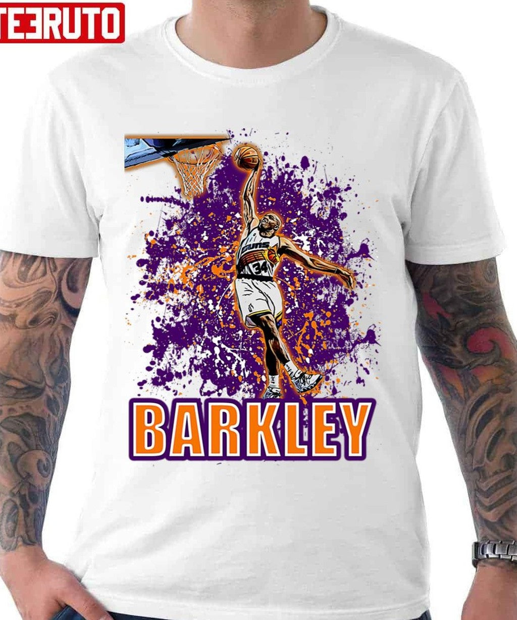 Phoenix Suns Colorful Art Charles Barkley Unisex Hoodie