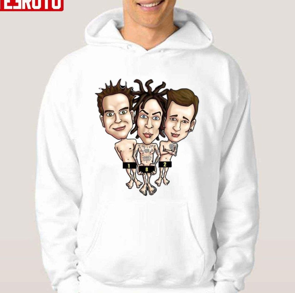 Naked Blink 182 Fanart Unisex T-shirt