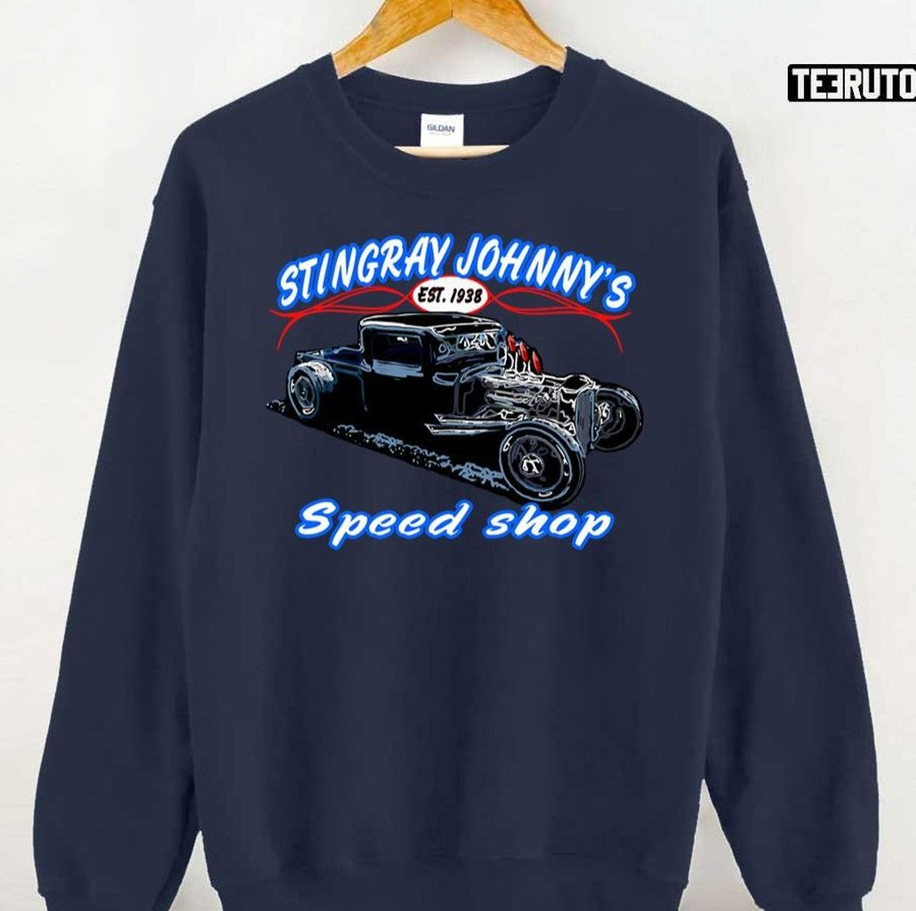 Stingray Johnny's Speed Shop Unisex T-Shirt