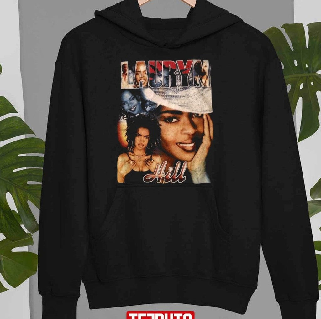 80s Design Portrait Lauryn Hills Unisex Sweatshirt