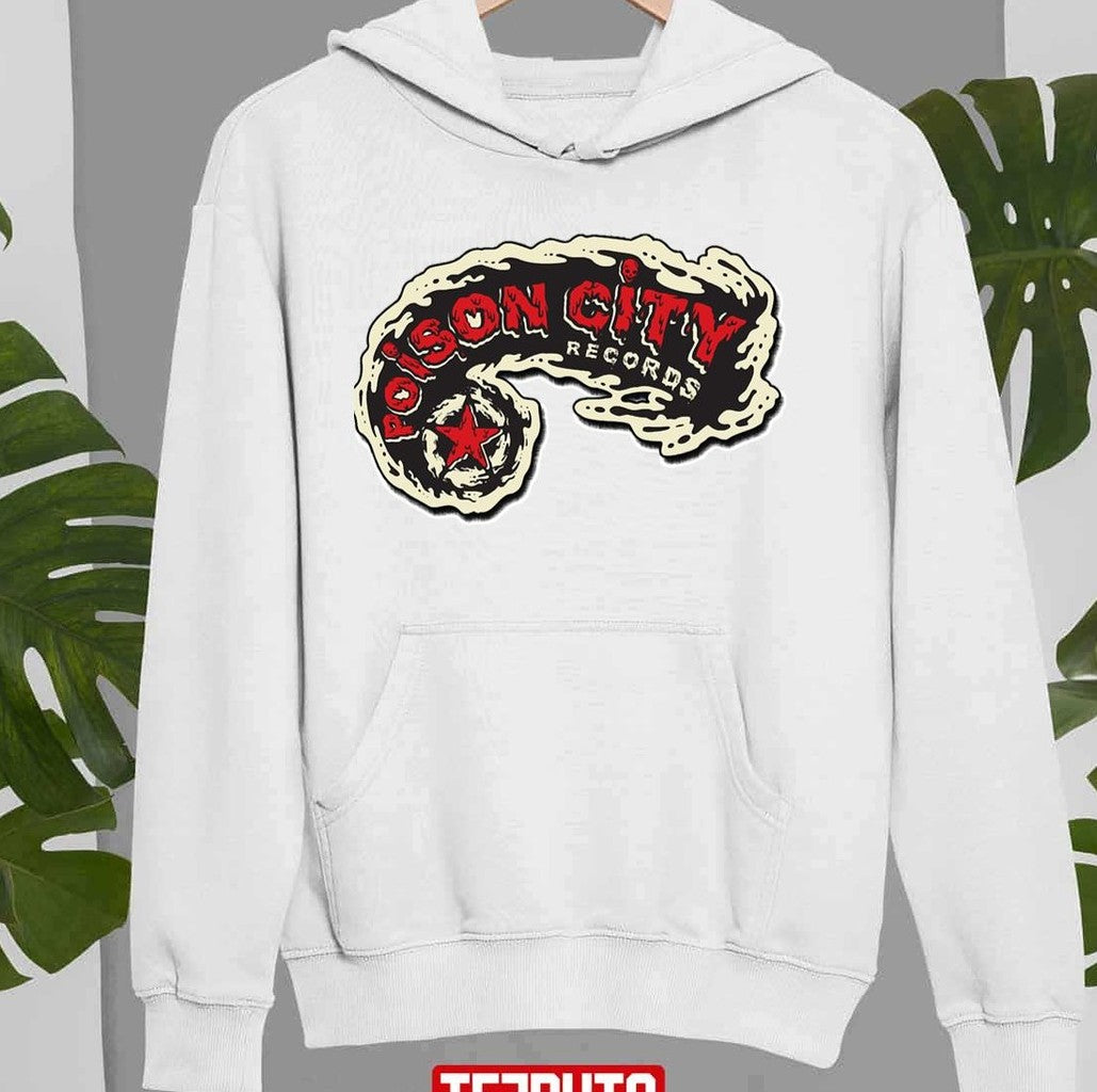 Poison City Records Logo Band Christmas Unisex Sweatshirt
