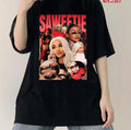 Saweetie Rapper Vintage 90s Unisex T-shirt