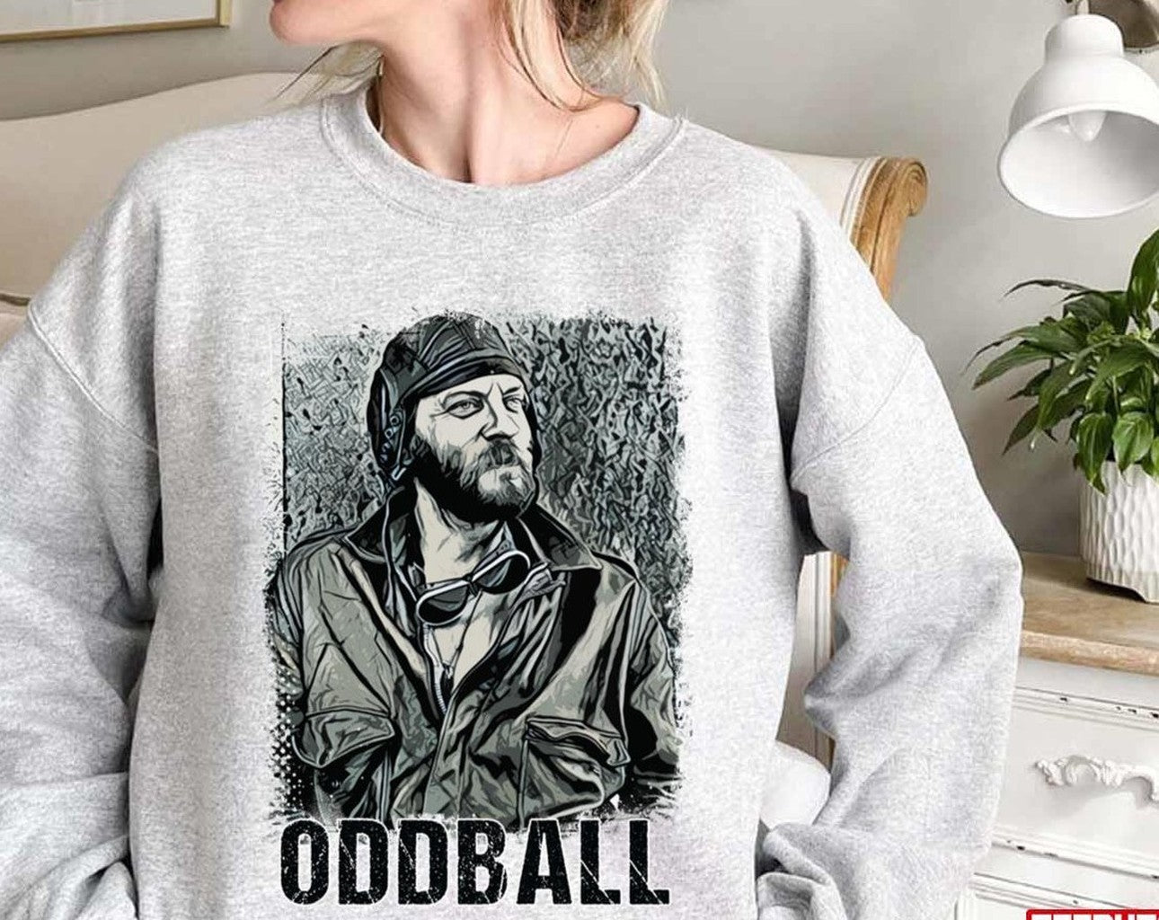 Oddball Vintage Portrait Unisex Sweatshirt