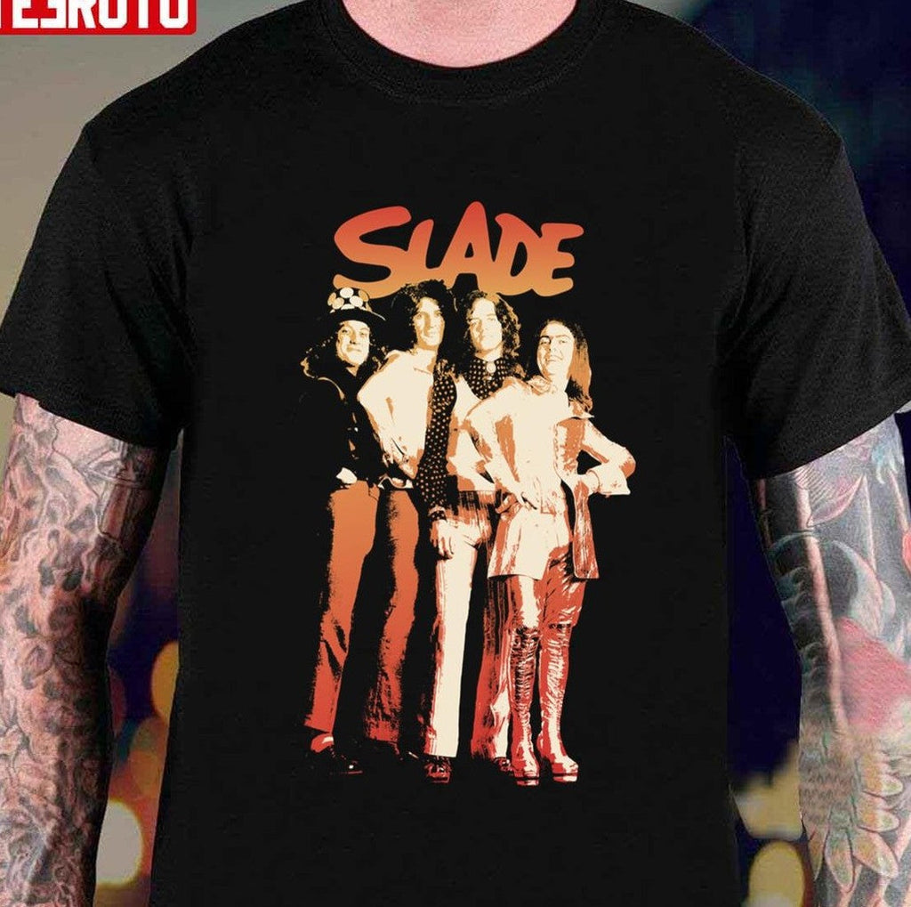 Slade Glam Rock Band Unisex T-Shirt